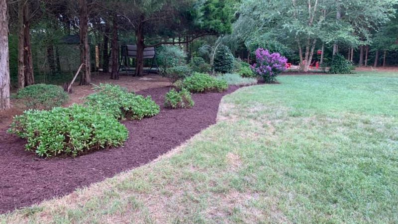mulch installation