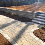 retaining wall installation